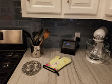 Load image into Gallery viewer, Easter Eggs Soft Coated Wheaten Terrier Oven Mitt BB6061OVMT