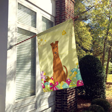 Load image into Gallery viewer, Easter Eggs Irish Terrier Flag Canvas House Size BB6062CHF