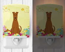 Load image into Gallery viewer, Easter Eggs Irish Terrier Ceramic Night Light BB6062CNL