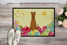 Load image into Gallery viewer, Easter Eggs Irish Terrier Doormat - 24x36 Decorative Floor Mat – Indoor/Outdoor Rug with Artistic Flair BB6062JMAT