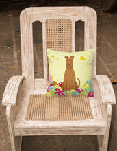 Load image into Gallery viewer, Easter Eggs Irish Terrier Fabric Decorative Pillow BB6062PW1818