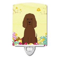 Load image into Gallery viewer, Easter Eggs Irish Water Spaniel Ceramic Night Light BB6063CNL