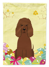 Load image into Gallery viewer, Easter Eggs Irish Water Spaniel Garden Flag - Outdoor Decorative Yard Flag BB6063GF
