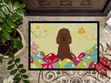 Load image into Gallery viewer, Easter Eggs Irish Water Spaniel Doormat - 24x36 Decorative Floor Mat – Indoor/Outdoor Rug with Artistic Flair BB6063JMAT