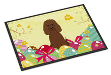 Load image into Gallery viewer, Easter Eggs Irish Water Spaniel Doormat - 24x36 Decorative Floor Mat – Indoor/Outdoor Rug with Artistic Flair BB6063JMAT