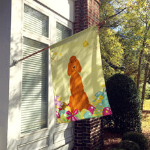 Load image into Gallery viewer, Easter Eggs Irish Setter Flag Canvas House Size BB6064CHF