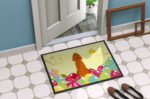 Load image into Gallery viewer, Easter Eggs Irish Setter Doormat - 24x36 Decorative Floor Mat – Indoor/Outdoor Rug with Artistic Flair BB6064JMAT