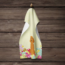 Load image into Gallery viewer, Easter Eggs Irish Setter Kitchen Towel – Artistic Dish Towel for Everyday Use BB6064KTWL