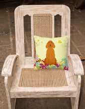 Load image into Gallery viewer, Easter Eggs Irish Setter Fabric Decorative Pillow BB6064PW1818