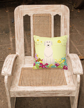 Load image into Gallery viewer, Easter Eggs Irish Wolfhound Fabric Decorative Pillow BB6065PW1818