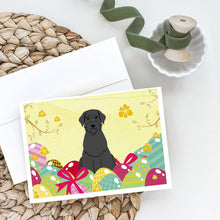 Load image into Gallery viewer, Easter Eggs Giant Schnauzer Greeting Cards -  Blank Note Cards – 8-Pack of Artist-Designed Cards with Envelopes