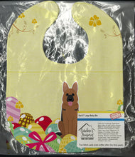 Load image into Gallery viewer, Easter Eggs German Shepherd Baby Bib BB6067BIB