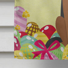 Load image into Gallery viewer, Easter Eggs German Shepherd Flag Canvas House Size BB6067CHF