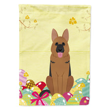 Load image into Gallery viewer, Easter Eggs German Shepherd Flag Canvas House Size BB6067CHF