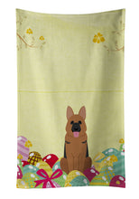 Load image into Gallery viewer, Easter Eggs German Shepherd Kitchen Towel – Artistic Dish Towel for Everyday Use BB6067KTWL