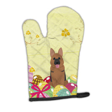 Load image into Gallery viewer, Easter Eggs German Shepherd Oven Mitt BB6067OVMT