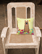 Load image into Gallery viewer, Easter Eggs German Shepherd Fabric Decorative Pillow BB6067PW1818