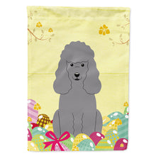 Load image into Gallery viewer, Easter Eggs Poodle Silver Flag Canvas House Size BB6068CHF