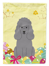 Load image into Gallery viewer, Easter Eggs Poodle Silver Garden Flag - Outdoor Decorative Yard Flag BB6068GF