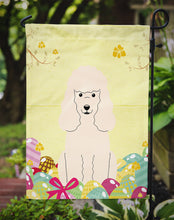 Load image into Gallery viewer, Easter Eggs Poodle White Garden Flag - Outdoor Decorative Yard Flag BB6070GF