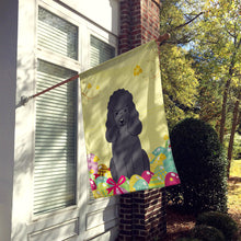 Load image into Gallery viewer, Easter Eggs Poodle Black Flag Canvas House Size BB6071CHF