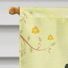 Load image into Gallery viewer, Easter Eggs Poodle Black Flag Canvas House Size BB6071CHF