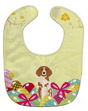Load image into Gallery viewer, Easter Eggs Brittany Spaniel Baby Bib BB6072BIB