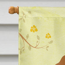 Load image into Gallery viewer, Easter Eggs Brittany Spaniel Flag Canvas House Size BB6072CHF