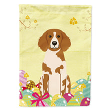 Load image into Gallery viewer, Easter Eggs Brittany Spaniel Flag Canvas House Size BB6072CHF