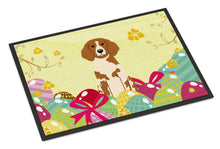 Load image into Gallery viewer, Easter Eggs Brittany Spaniel Doormat - 24x36 Decorative Floor Mat – Indoor/Outdoor Rug with Artistic Flair BB6072JMAT