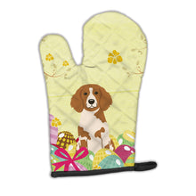 Load image into Gallery viewer, Easter Eggs Brittany Spaniel Oven Mitt BB6072OVMT