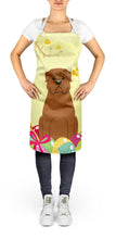Load image into Gallery viewer, Easter Eggs Dogue de Bourdeaux Apron – Artist-Designed Kitchen, BBQ &amp; Craft Apron BB6073APRON