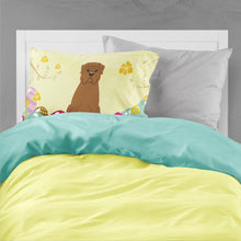Load image into Gallery viewer, Easter Eggs Dogue de Bourdeaux Fabric Standard Pillowcase – Artistic Decorative Front, White Back BB6073PILLOWCASE