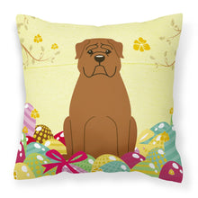 Load image into Gallery viewer, Easter Eggs Dogue de Bourdeaux Fabric Decorative Pillow BB6073PW1818
