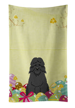 Load image into Gallery viewer, Easter Eggs Bouvier des Flandres Kitchen Towel – Artistic Dish Towel for Everyday Use BB6074KTWL