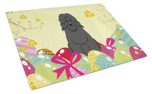 Load image into Gallery viewer, Easter Eggs Bouvier des Flandres Glass Cutting Boards – Durable, Decorative Kitchen Art Large BB6074LCB