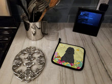 Load image into Gallery viewer, Easter Eggs Bouvier des Flandres Pot Holders - Set of 2 - Heat-Resistant Kitchen Essentials BB6074PTHD