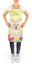 Load image into Gallery viewer, Easter Eggs Bichon Frise Apron – Artist-Designed Kitchen, BBQ &amp; Craft Apron BB6075APRON