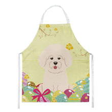 Load image into Gallery viewer, Easter Eggs Bichon Frise Apron – Artist-Designed Kitchen, BBQ &amp; Craft Apron BB6075APRON