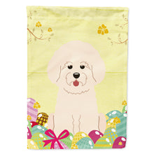 Load image into Gallery viewer, Easter Eggs Bichon Frise Flag Canvas House Size BB6075CHF