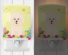 Load image into Gallery viewer, Easter Eggs Bichon Frise Ceramic Night Light BB6075CNL
