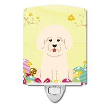 Load image into Gallery viewer, Easter Eggs Bichon Frise Ceramic Night Light BB6075CNL