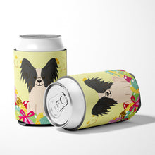 Load image into Gallery viewer, Easter Eggs Papillon Black White Can or Bottle Hugger BB6076CC