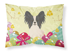 Load image into Gallery viewer, Easter Eggs Papillon Black White Fabric Standard Pillowcase – Artistic Decorative Front, White Back BB6076PILLOWCASE