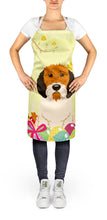 Load image into Gallery viewer, Easter Eggs Petit Basset Griffon Veenden Apron – Artist-Designed Kitchen, BBQ &amp; Craft Apron BB6079APRON