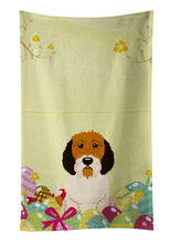 Load image into Gallery viewer, Easter Eggs Petit Basset Griffon Veenden Kitchen Towel – Artistic Dish Towel for Everyday Use BB6079KTWL