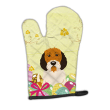 Load image into Gallery viewer, Easter Eggs Petit Basset Griffon Veenden Oven Mitt BB6079OVMT