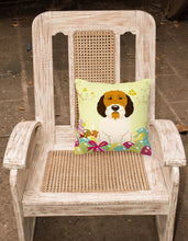 Load image into Gallery viewer, Easter Eggs Petit Basset Griffon Veenden Fabric Decorative Pillow BB6079PW1818