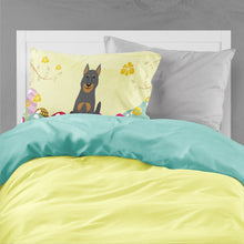 Load image into Gallery viewer, Easter Eggs Beauce Shepherd Dog Fabric Standard Pillowcase – Artistic Decorative Front, White Back BB6080PILLOWCASE
