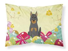 Load image into Gallery viewer, Easter Eggs Beauce Shepherd Dog Fabric Standard Pillowcase – Artistic Decorative Front, White Back BB6080PILLOWCASE